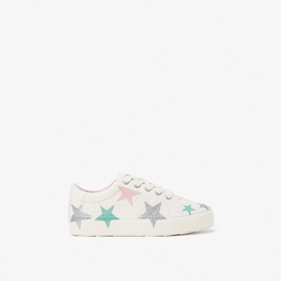 Zara white sneakers with stars - Picture 5 of 5